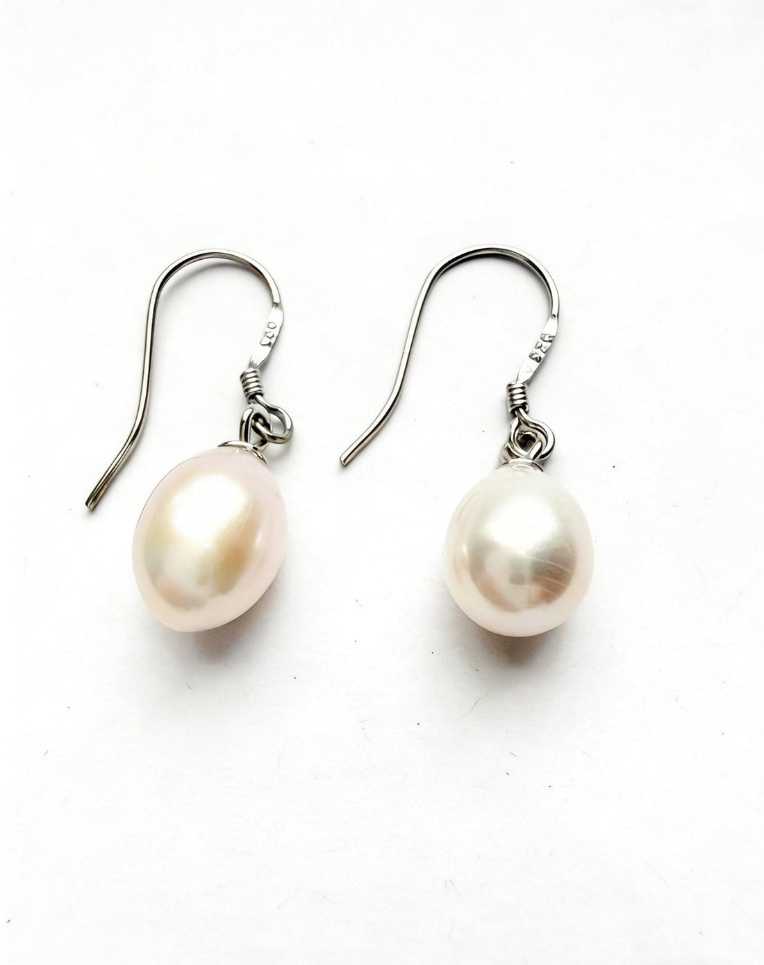 elegant baroque pearl drop earrings minimalist jewelry