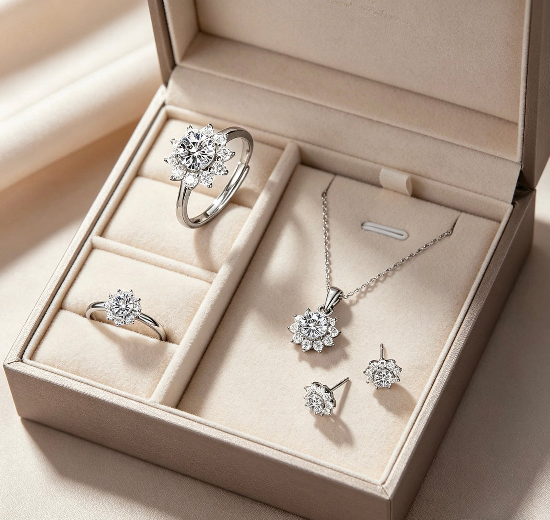 Moissanite Wedding Jewelry: The Complete Guide for Brides, Bridesmaids &amp; the Full Party